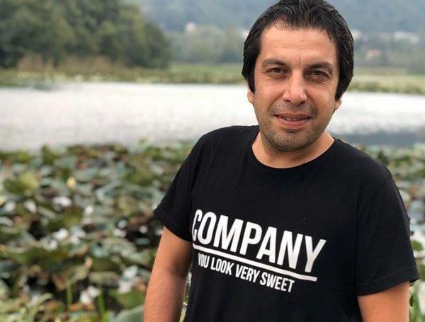 عکس عباس جمشیدی فر با همسرش