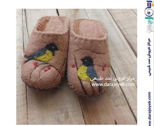 عکس کفش روفرشی نمدی