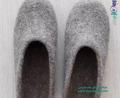 عکس کفش روفرشی نمدی
