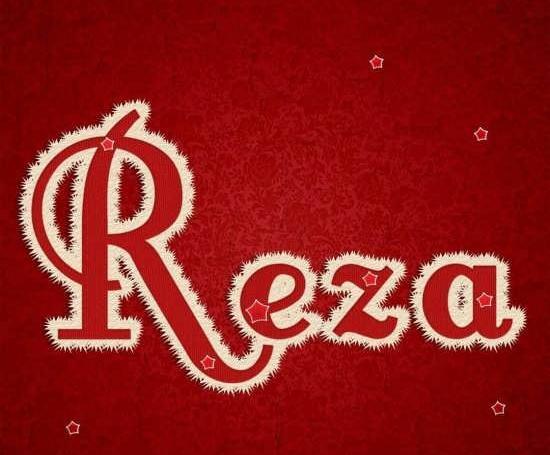 عکس پروفایل عاشقانه اسم رضا