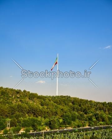 عکس پرچم طبیعت