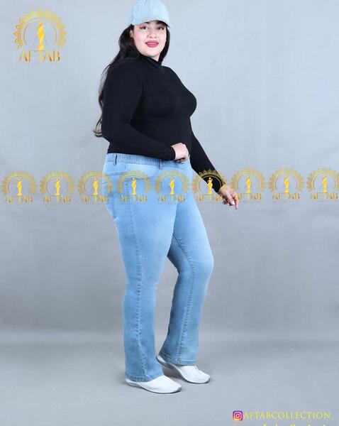 عکس شلوار جین رنگی