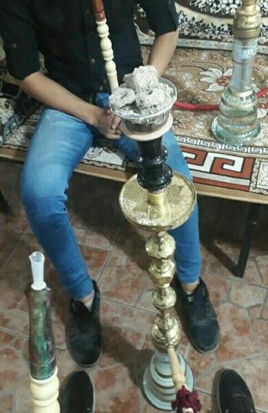 عکس پروف دخترونه قلیون