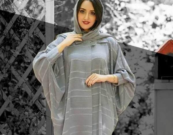 عکس مانتو دخترانه گشاد