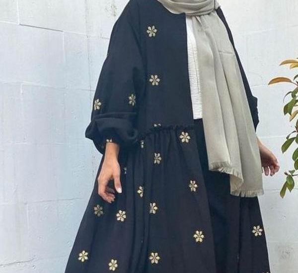 عکس مانتو دخترانه گشاد
