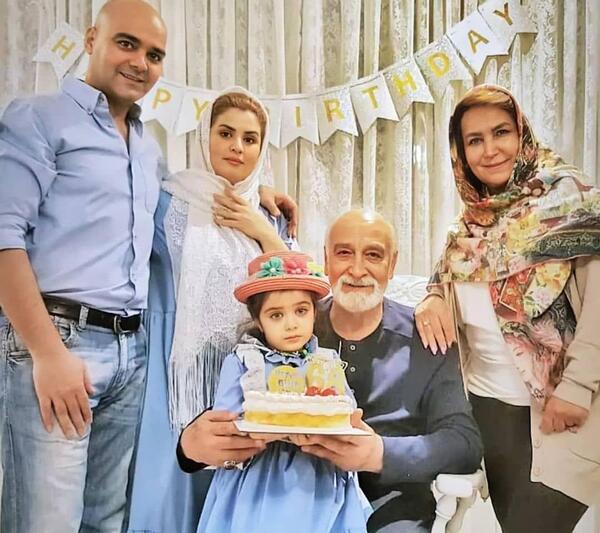 عکس محمود جعفری و همسرش