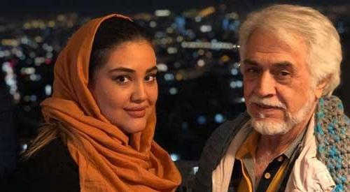 عکس محمود جعفری و همسرش