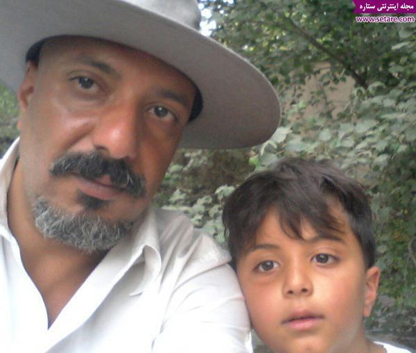عکس محمود جعفری و همسرش