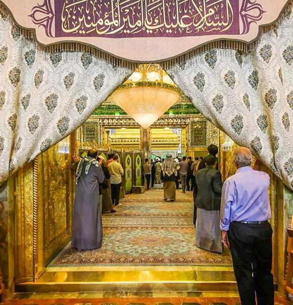 عکس ضریح امام علی علیه السلام
