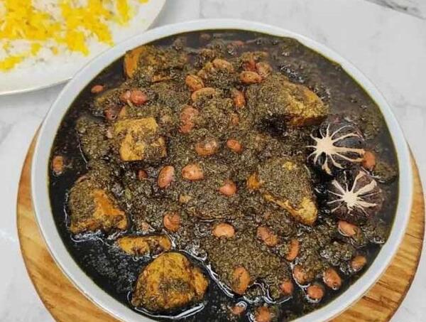عکس های غذای قورمه سبزی