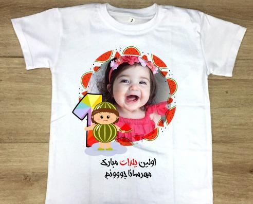 عکس تیشرت چاپی