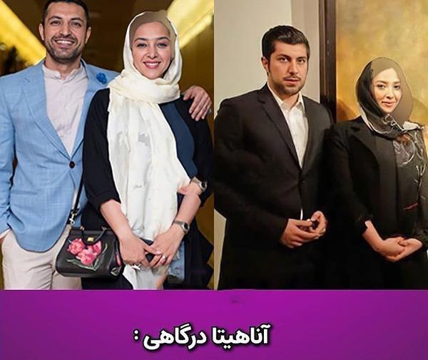 عکس آنا نعمتی و همسرش