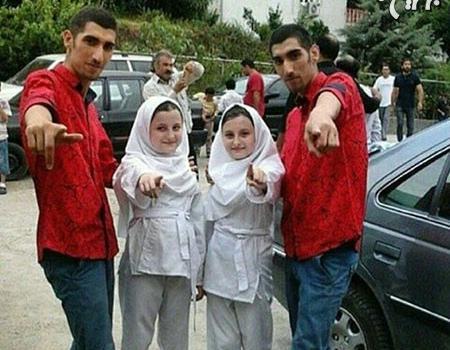 عکس سارا و نیکا رحمان رحیم
