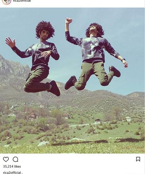 عکس سارا و نیکا رحمان رحیم