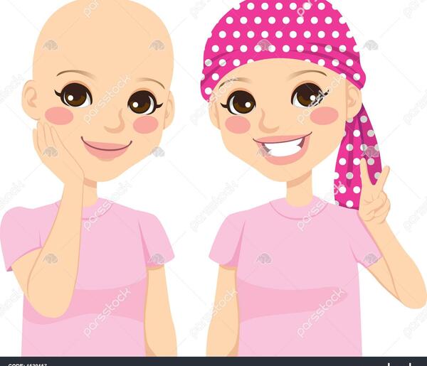 عکس دختر ریزش مو