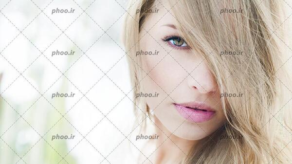 عکس دختر ریزش مو