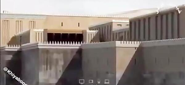 عکس تخت جمشید بازسازی