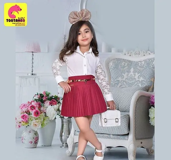 عکس دامن قرمز