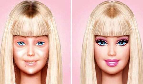 عکس ایده برای موی باربی