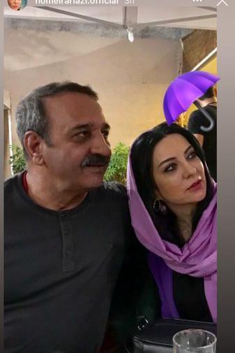 عکس خانواده حمیرا ریاضی