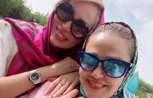 عکس بهاره رهنما ودخترش پریا