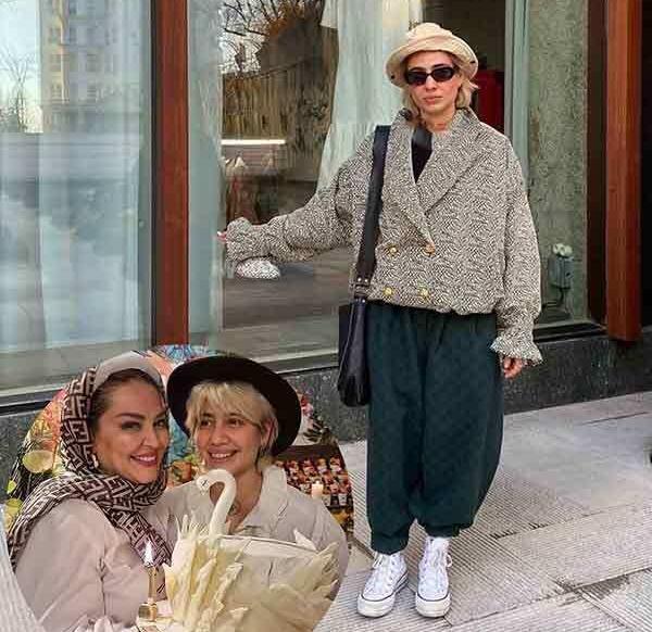 عکس بهاره رهنما ودخترش پریا