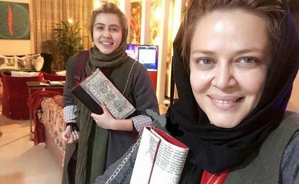 عکس بهاره رهنما ودخترش پریا