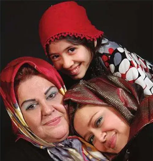 عکس بهاره رهنما ودخترش پریا