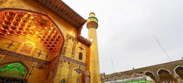 عکس ضریح امام علی از نزدیک