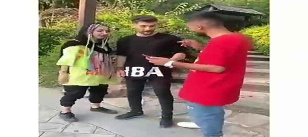 عکس عاشقانه ی نیکا و متین
