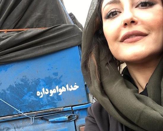 عکس بدون آرایش شقایق فراهانی