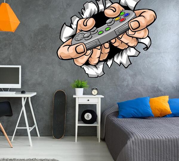 عکس نقاشی اتاق گیمینگ