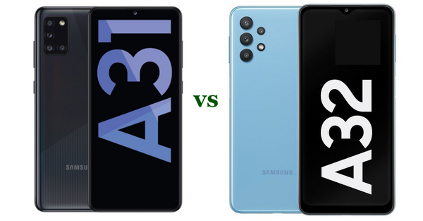 عکس گوشی a32 مقایسه با a51