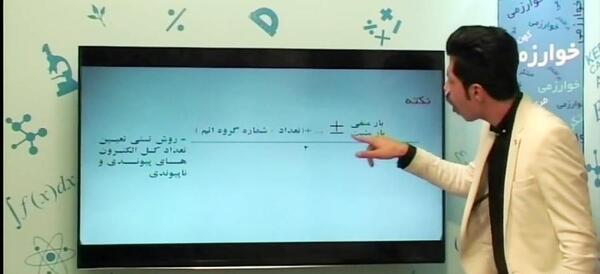 عکس امیر لطفی دبیر شیمی