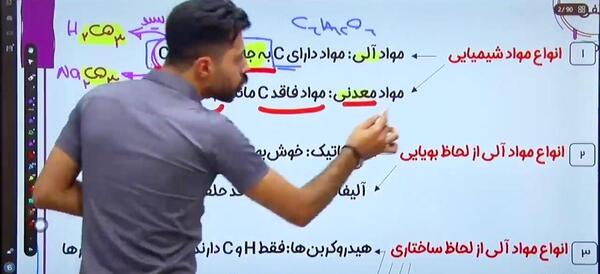 عکس امیر لطفی دبیر شیمی