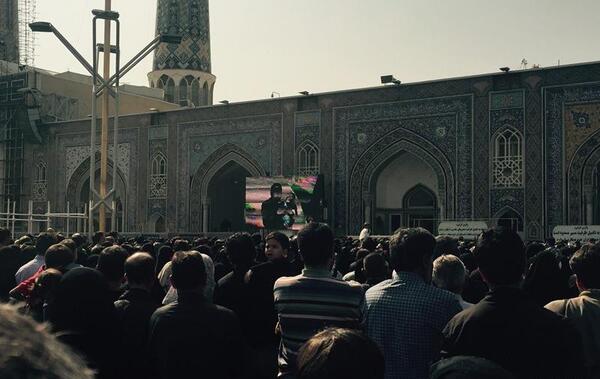 عکس حرم امام رضا محرم