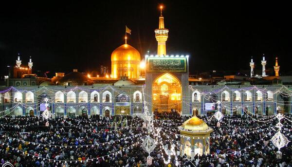 عکس حرم امام رضا محرم