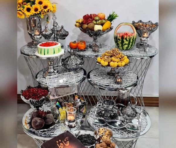عکس ایده برای ظرف شب یلدا