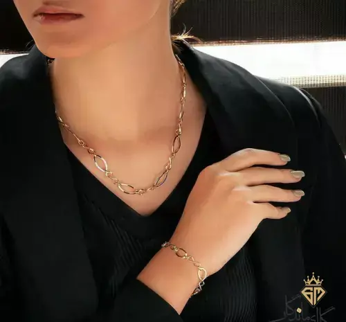 عکس ست سرویس طلا دخترانه