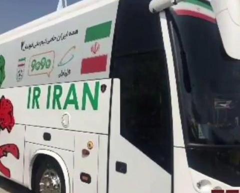 عکس دوست دختر کنعانی زادگان در اتوبوس تیم ملی
