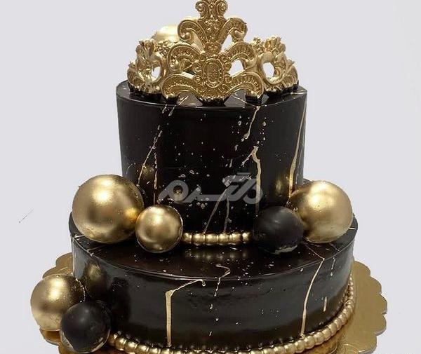 عکس ایده دیزاین کیک شکلاتی