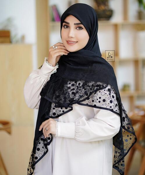عکس روسری توری