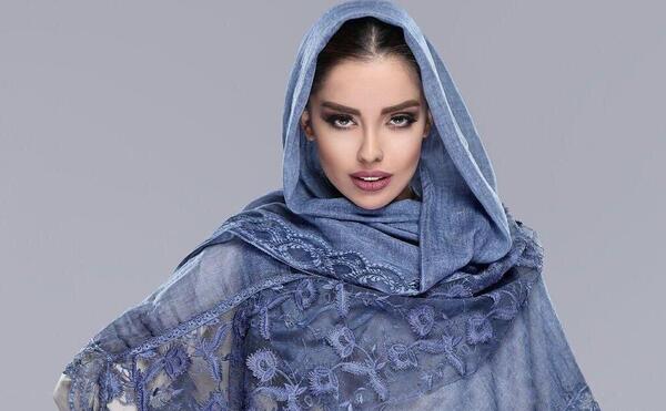 عکس روسری توری