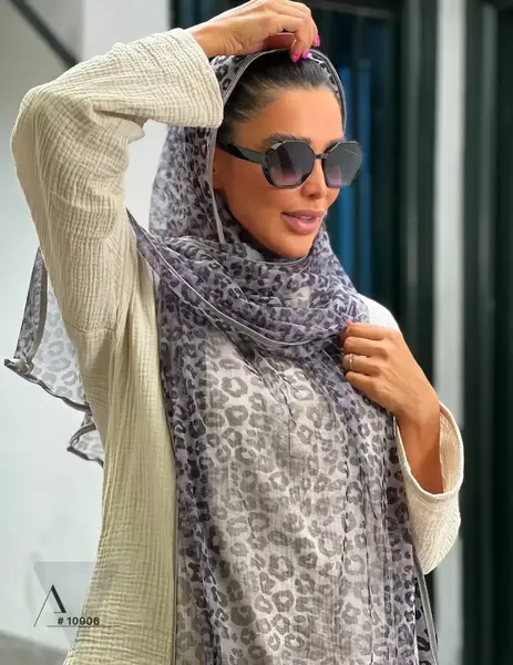 عکس روسری توری