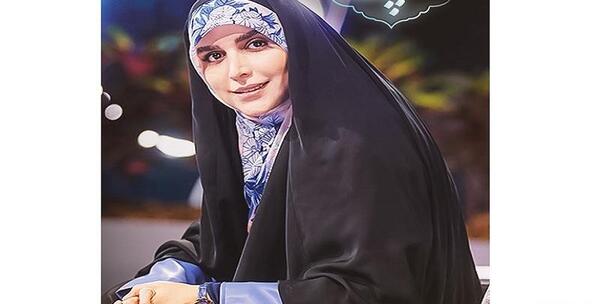عکس مژده لواسانی مجری تلویزیون