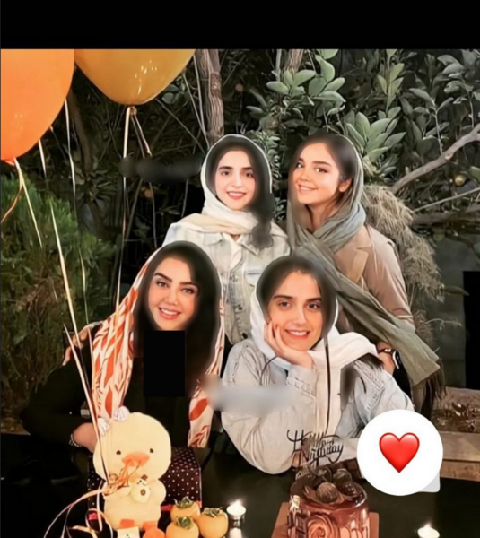 عکس های لو رفته الهه حصاری