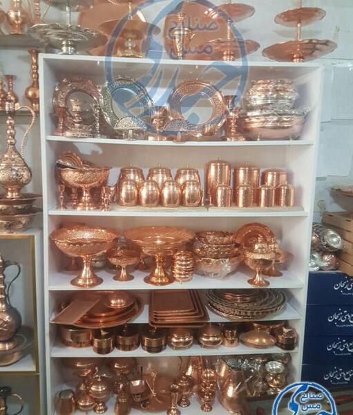 عکس ظروف مسی تزیینی