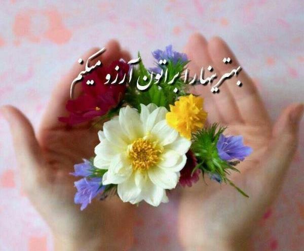 عکس صبح بخیر شعر