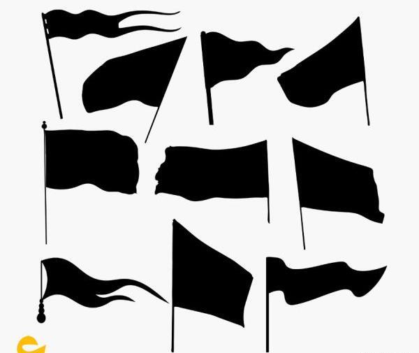 عکس دانلود وکتور پرچم