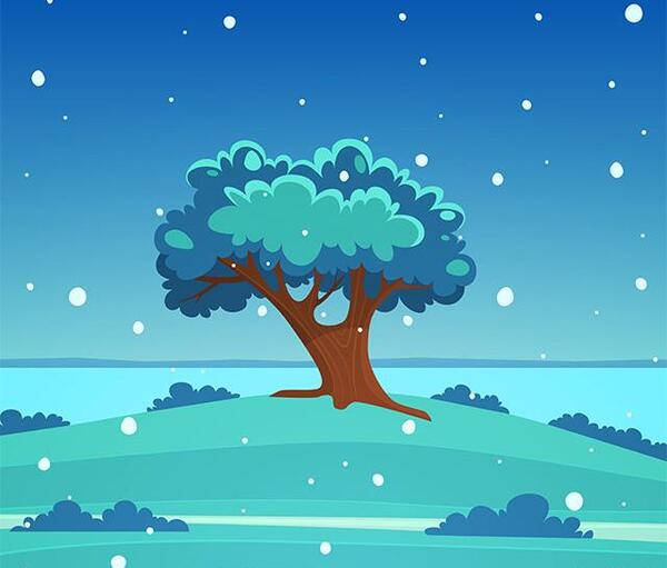 عکس لایه باز درخت